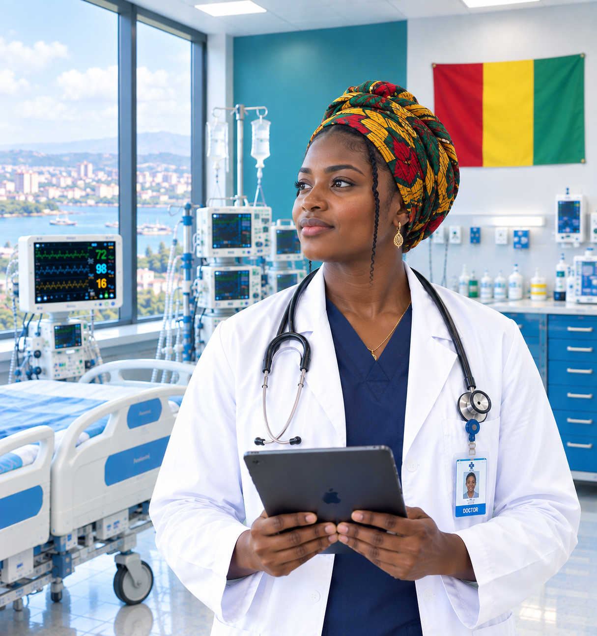 Medical equipment supplier for hospitals and healthcare facilities in Guinea